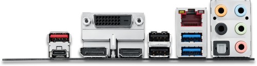 Rear motherboard ports